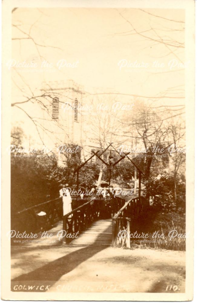 St. John the Baptist Church, Colwick Park, Colwick, Nottingham, c 1900