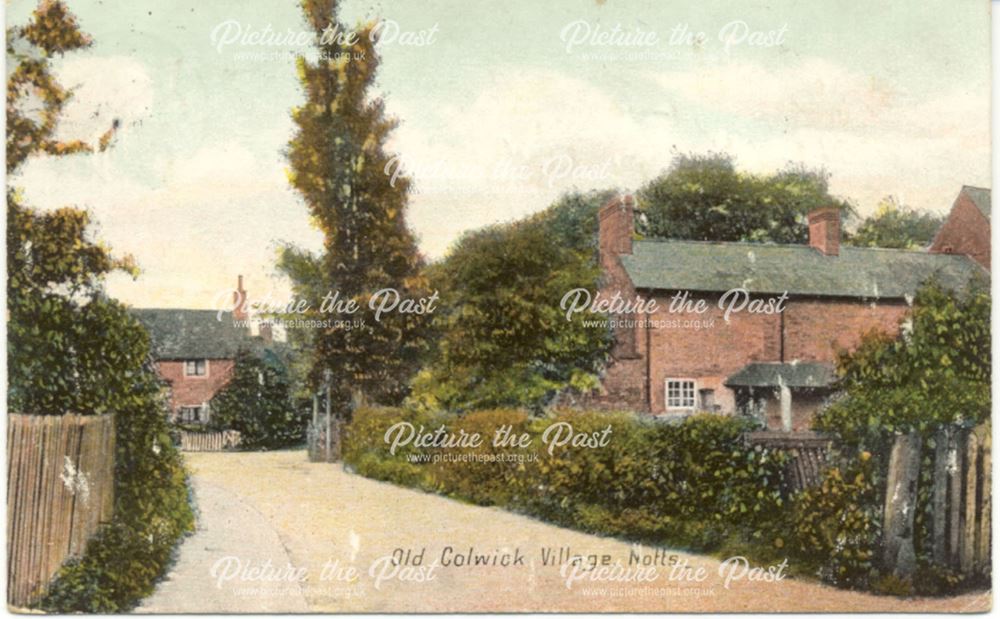 Colwick village, Nottingham, c 1900s