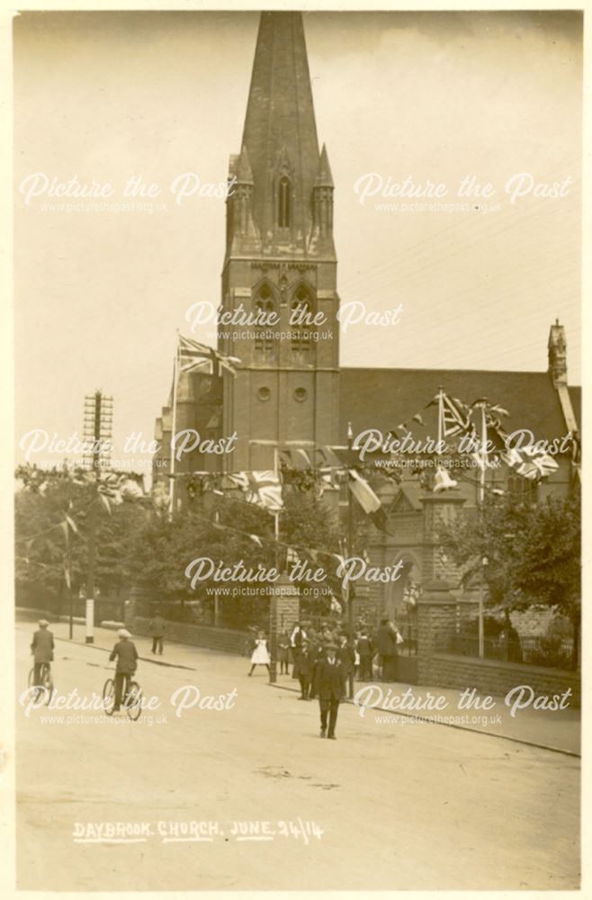 St. Paul's Church, Mansfield Road, Daybrook, Arnold, c 1900s