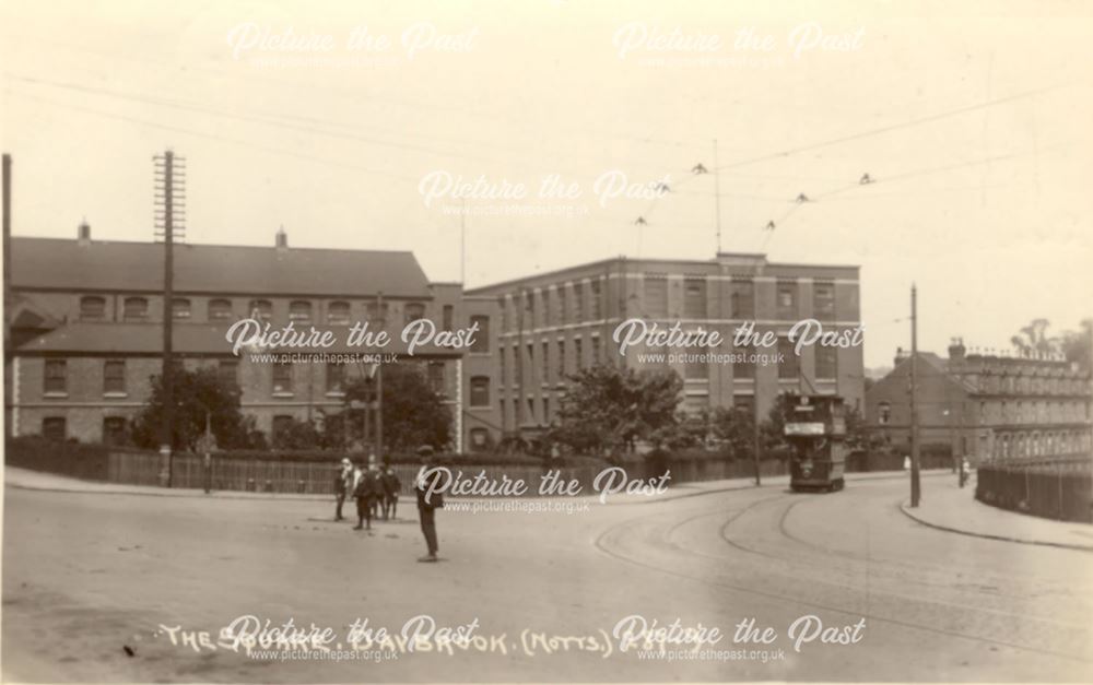 The Square, Mansfield Road, Daybrook, Arnold, c 1900s