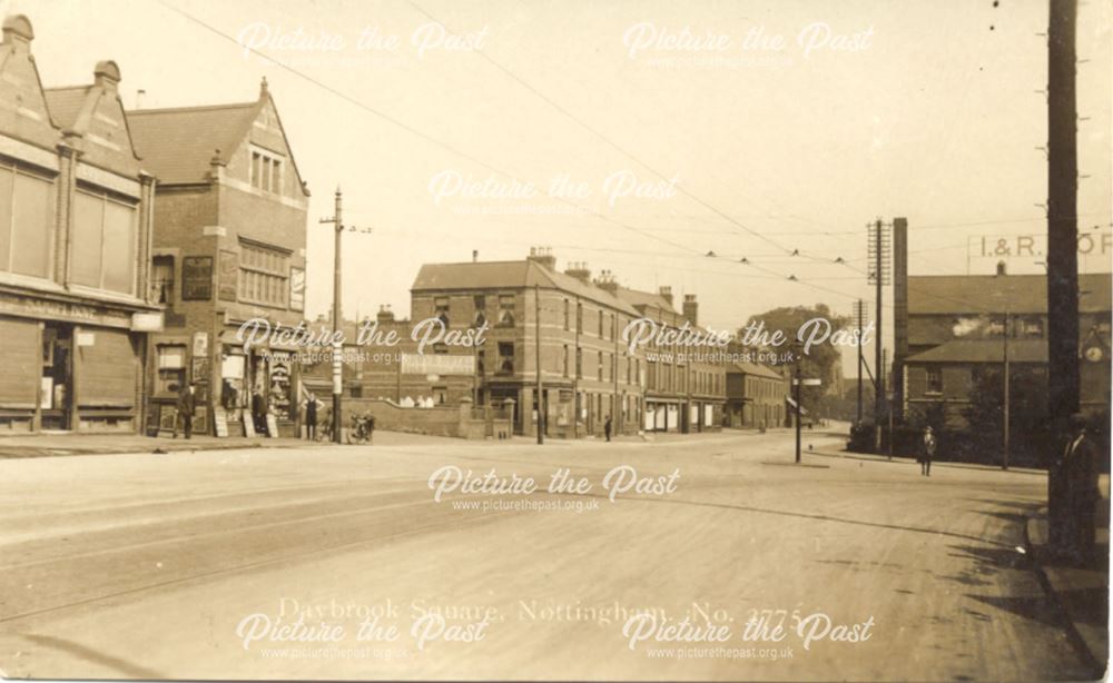 The Square, Mansfield Road, Daybrook, Arnold, c 1900s