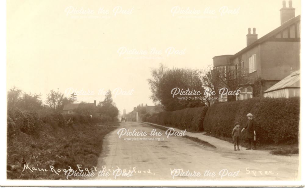 Main Street, East Bridgford, c 1910-1920s