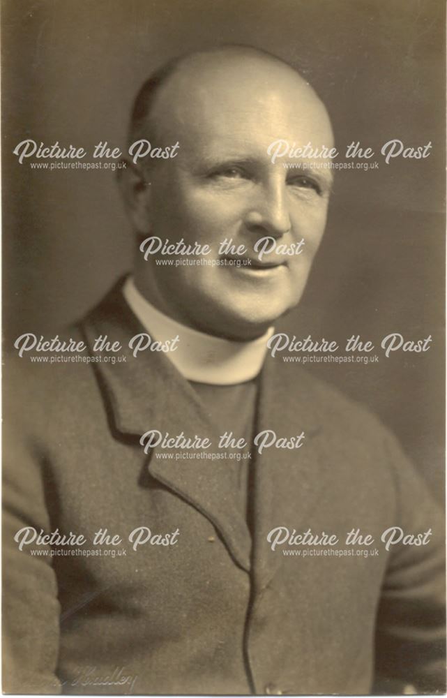 Portrait of Vicar at East Bridgford