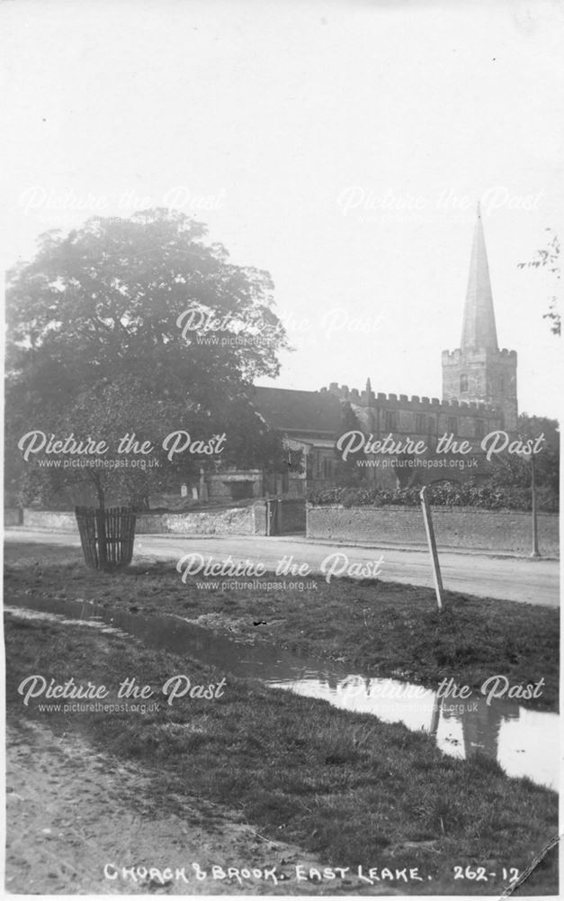 St. Mary's Church, Main Street, East Leake, c 1900