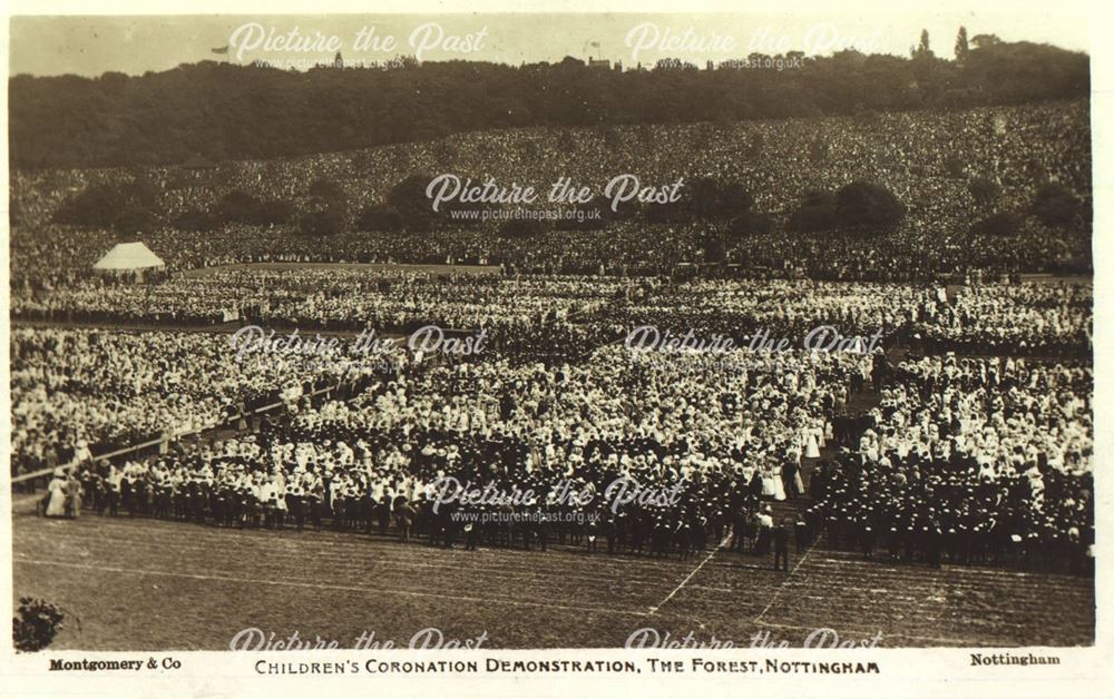 Childrens' Coronation Demonstration