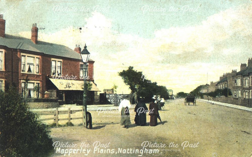 Woodborough Road, Mapperley, Nottingham, c 1900s