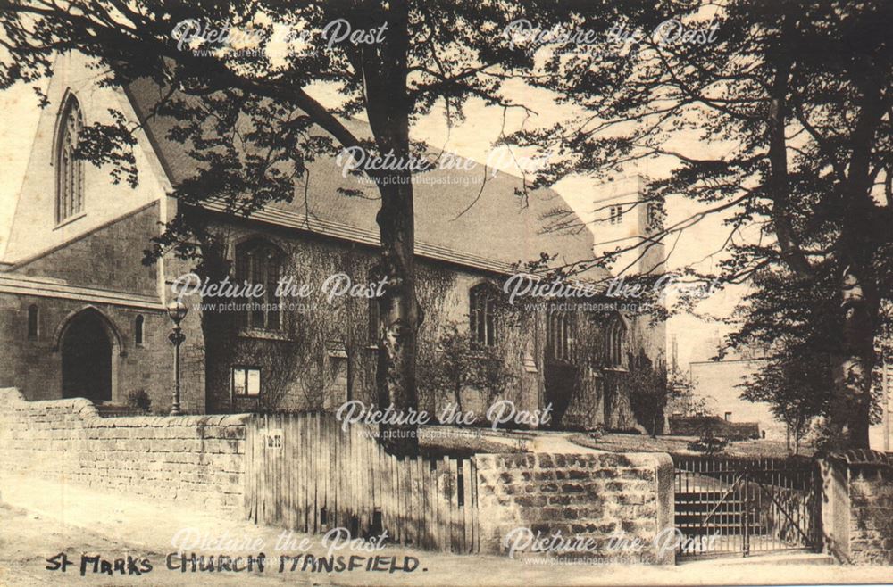 St. Mark's Church, Nottingham Road, Mansfield, c 1900