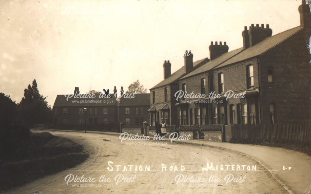 Station Street, Misterton, c 1900