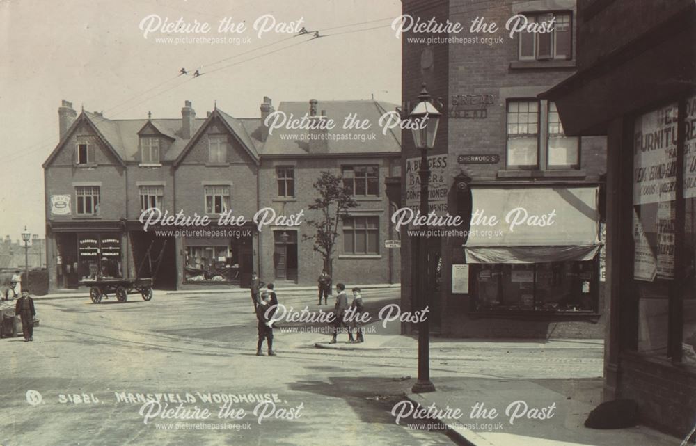 Priory Square, Mansfield Woodhouse, c 1900