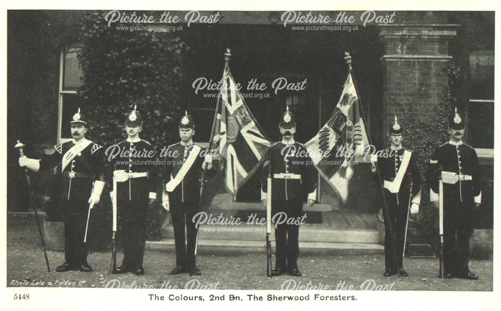 The Colours, 2nd battalion, Sherwood Foresters