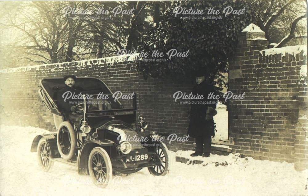 Early Motor Car, Nottingham, pre 1914?