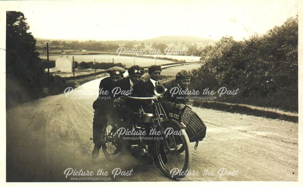 Early motor bike