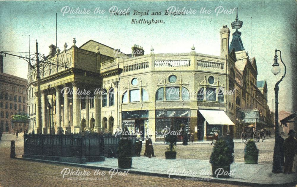 Theatre Royal' and 'Empire Theatre', Nottingham