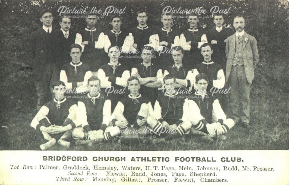 Bridgford Church Athletic Football Club, West Bridgford, c 1900-1914