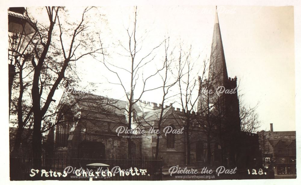 St. Peter's Church, Nottingham, c 1900