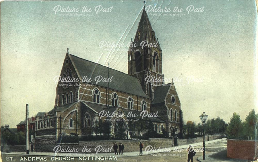 St. Andrew's Church, Mansfield Road, Mapperley, Nottingham, c 1900