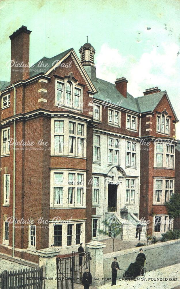 Gordon Memorial Home for Destitute Boys, Nottingham, c 1900