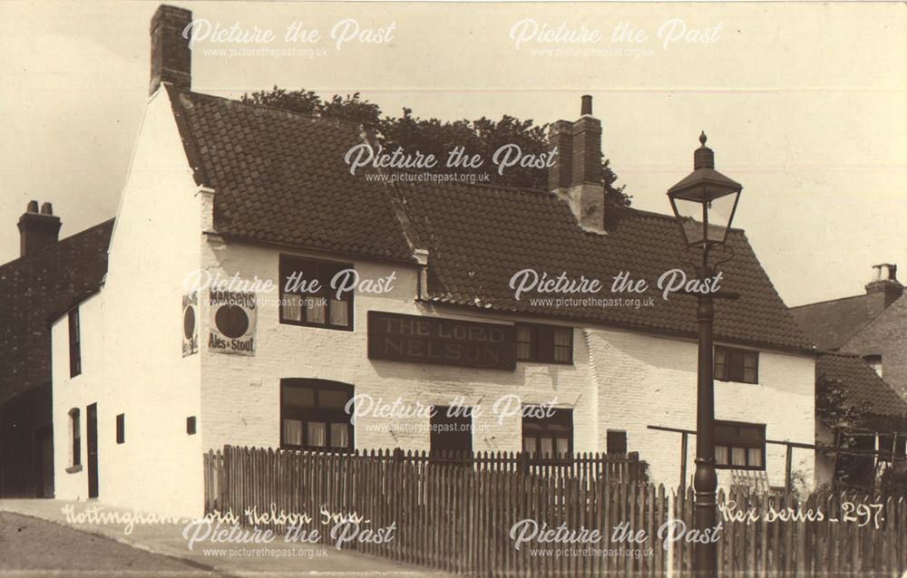 Lord Nelson Inn, Nottingham, c 1920s