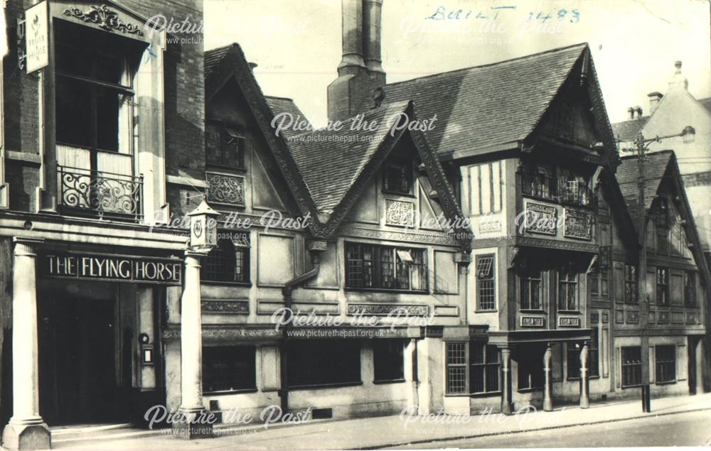 The 'Flying Horse' Hotel, Poultry, Nottingham