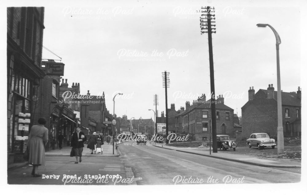 Derby Road, Stapleford, c 1950s ?