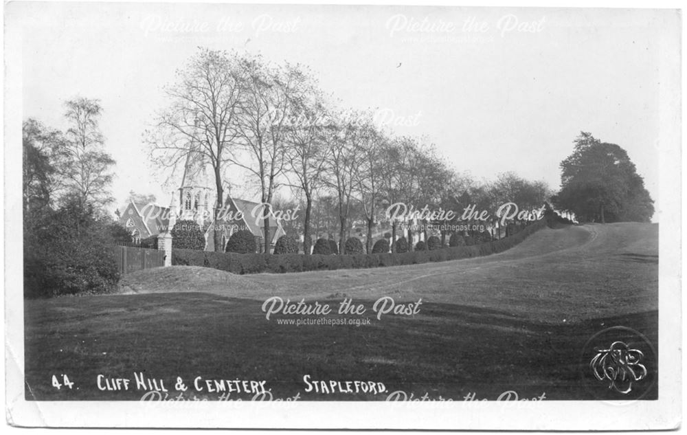 Cliff Hill and Cemetery, Stapleford, c 1920s ?