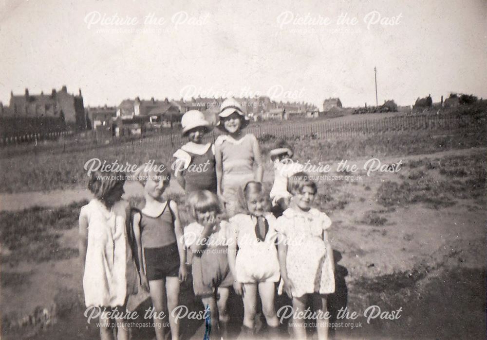 Paddling Pool, Portland Road, Shirebrook, 1939