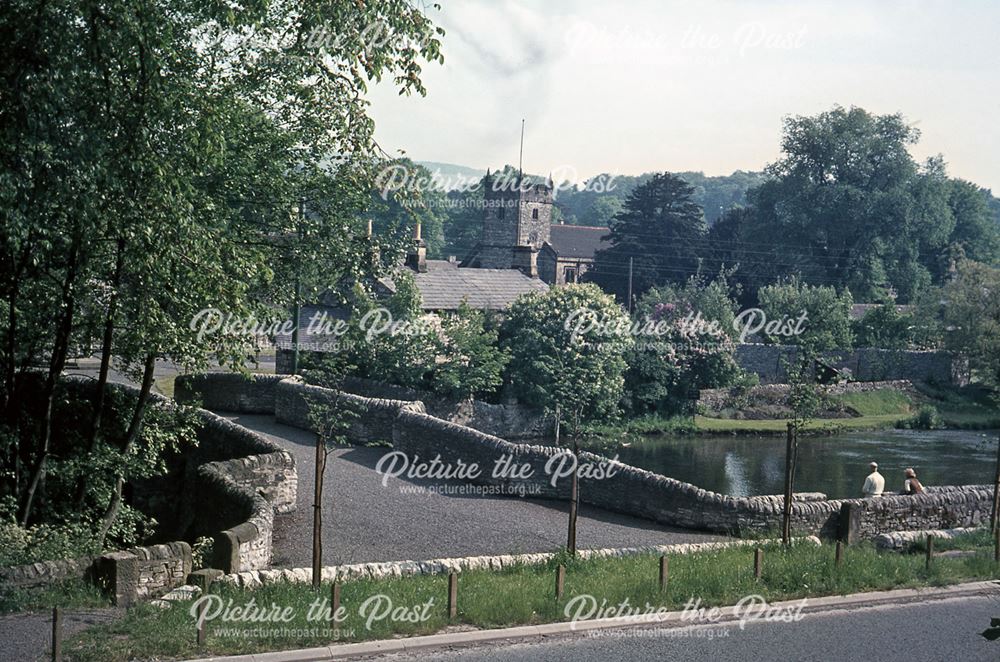 Sheepwash Bridge, Ashford in the Water, c 1970s