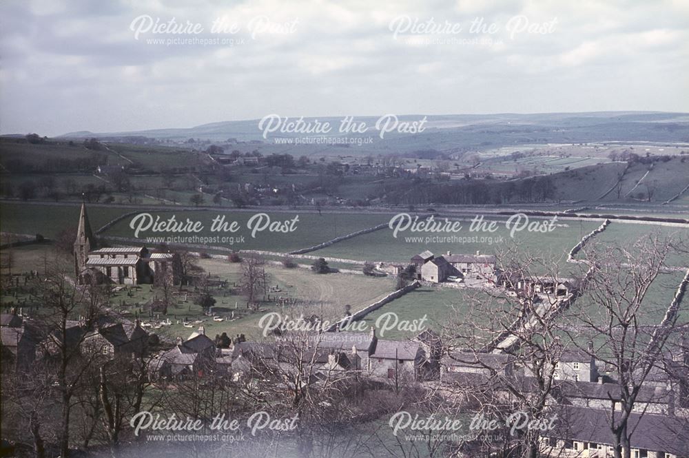 Taddinton Village, Taddington, Buxton, c 1970