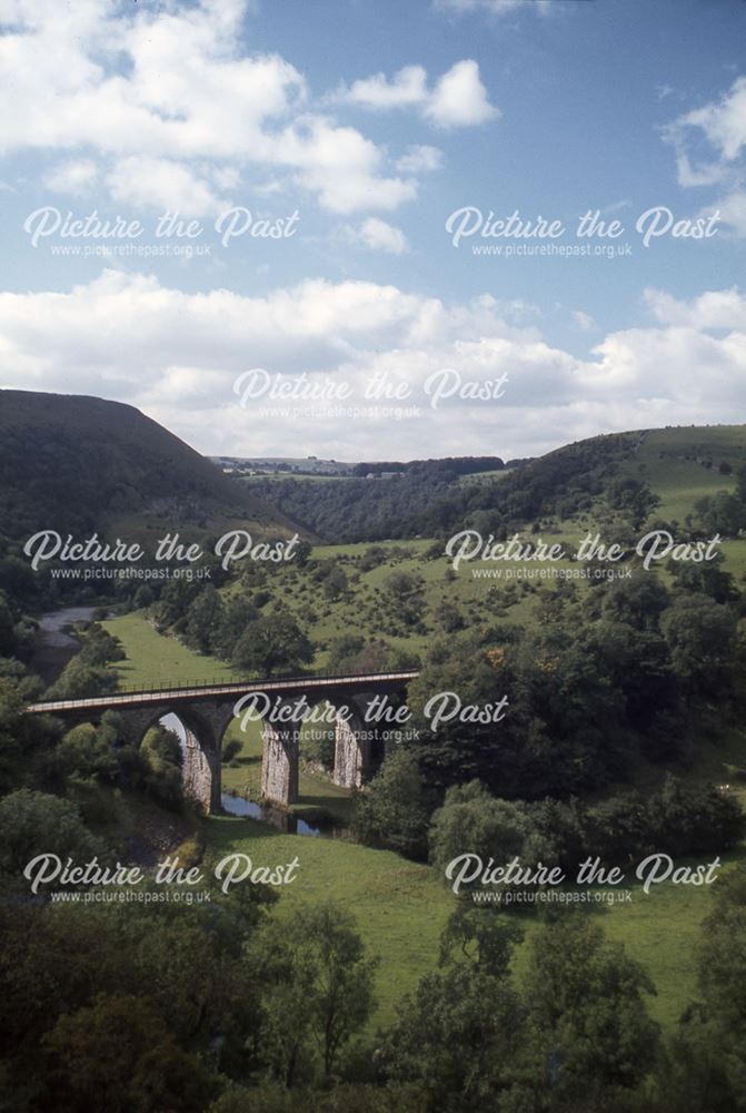 Monsal Viaduct, Monsal Dale, c 1970s