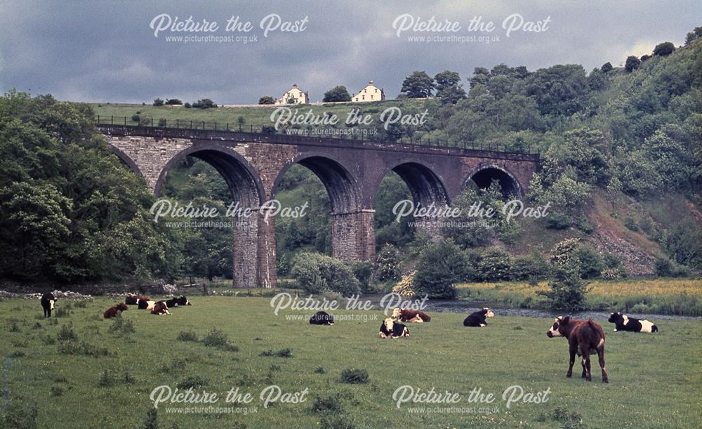 Monsal Viaduct, Monsal Dale, c 1970s