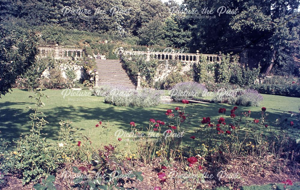 Haddon Hall Gardens, Bakewell, 1998