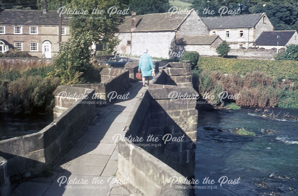 Packhorse Bridge, Buxton Road, Bakewell, 1979