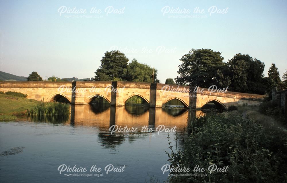 Bakewell Bridge, Bridge Street, Bakewell, 1976