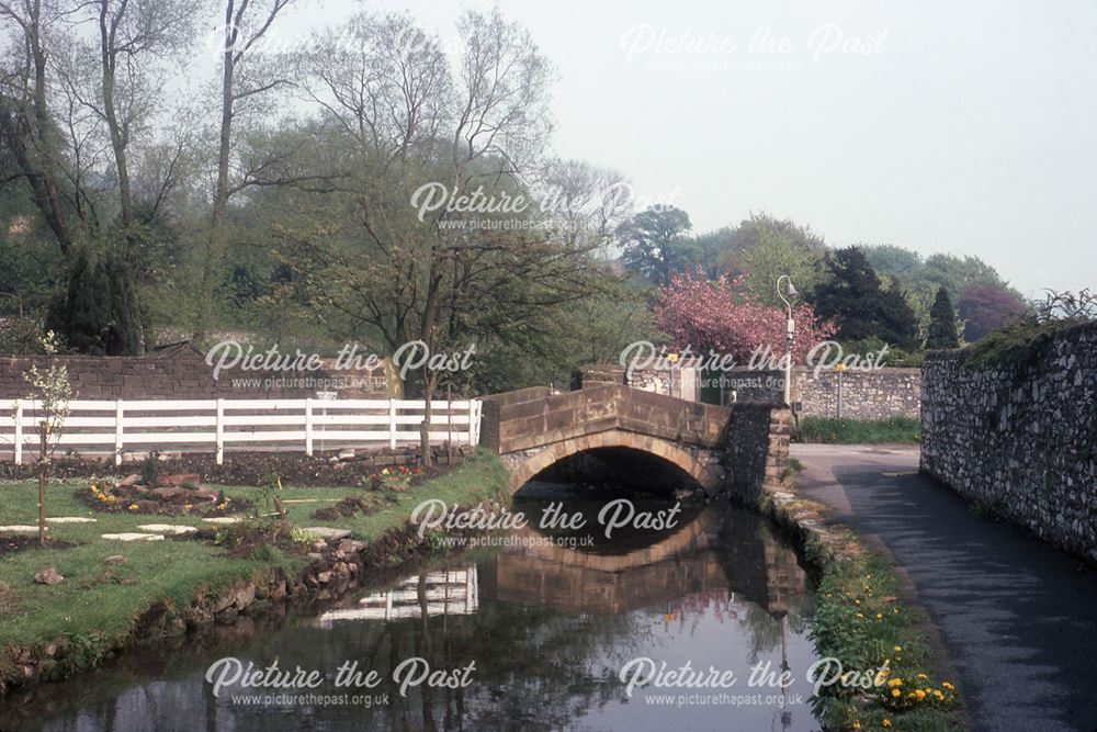 Millstream Bridge, Buxton Road, Bakewell, 1976