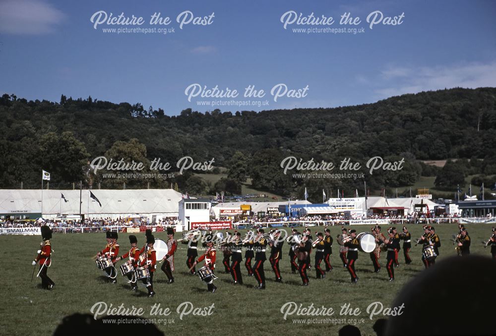 Marching Band, Bakewell Show, The Showground, Bakewell, 1983