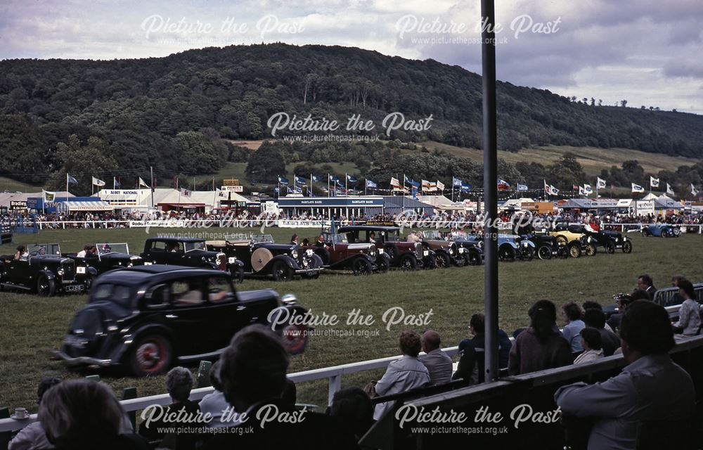 Vintage Cars, Bakewell Show, The Showground, Bakewell, 1983