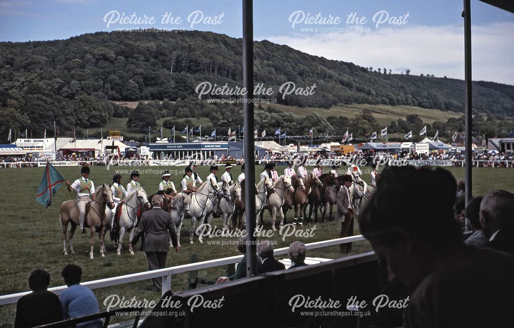 Horses, Bakewell Show, The Showground, Bakewell, 1983