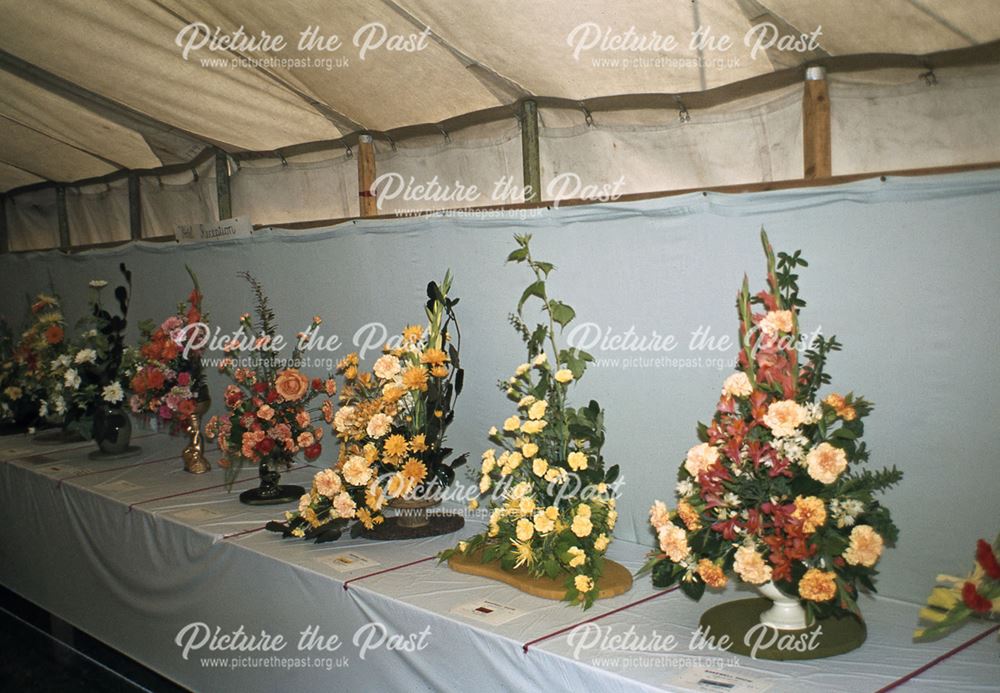 Foral Art, Bakewell Show, The Showground Bakewell, c 1970s