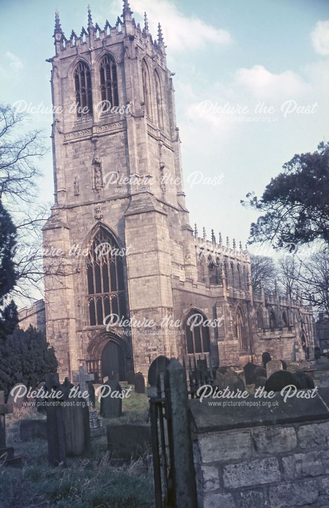 St. Mary's Church, Church Lane, Tickhill, c 1970s