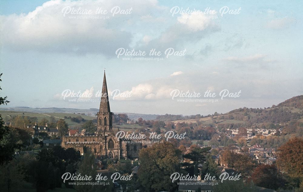 View of Bakewell from the South, Bakewell, 1983