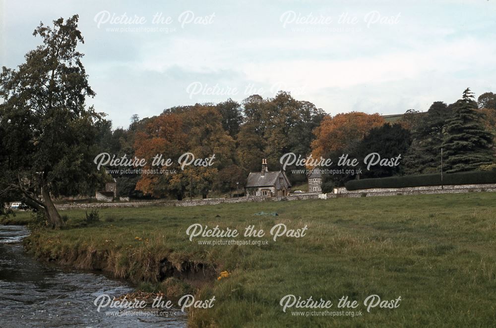 Riverside, River Wye, Bakewell, c 1980s