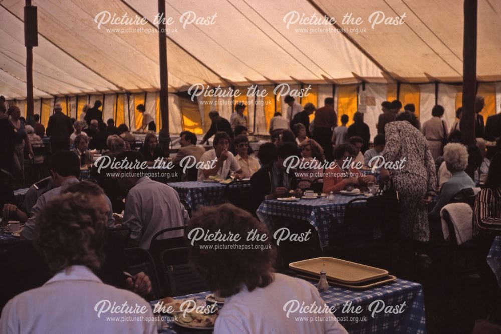 A Marque at The Bakewell Show, The Showground, Bakewell, 1978