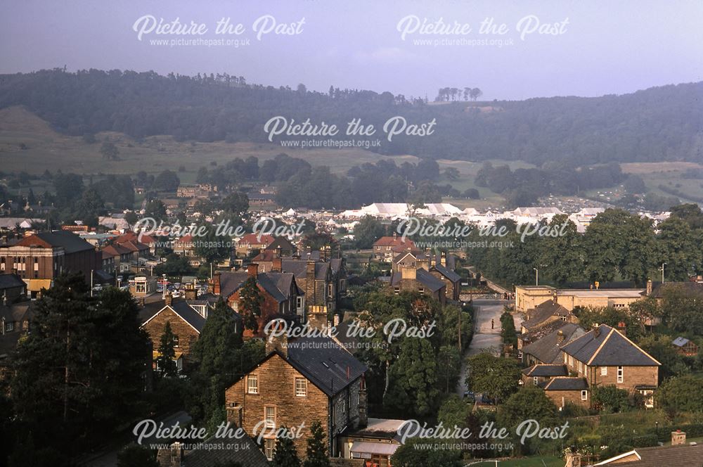 View of Bakewell Show, The Showground, Bakewell, 1978