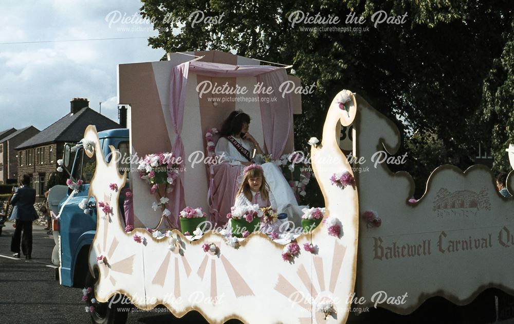 Carnival Queen, Bakewell, c 1980s