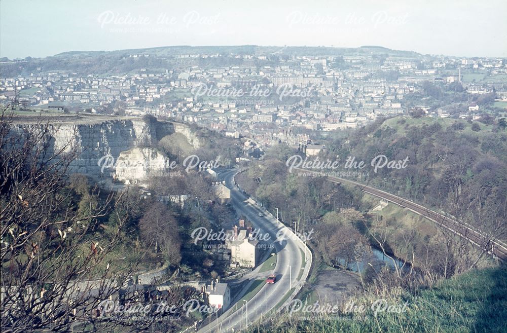 View From High Tor, Matlock, c 1970s