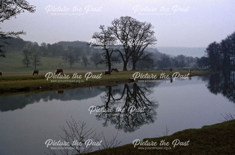 River Dewent, Chatsworth Estate, Chatsworth, c 1970s