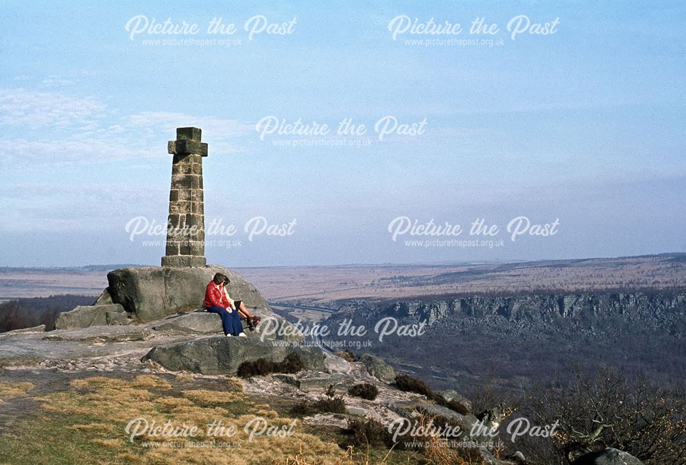 Wellington Monument, Baslow, 1978