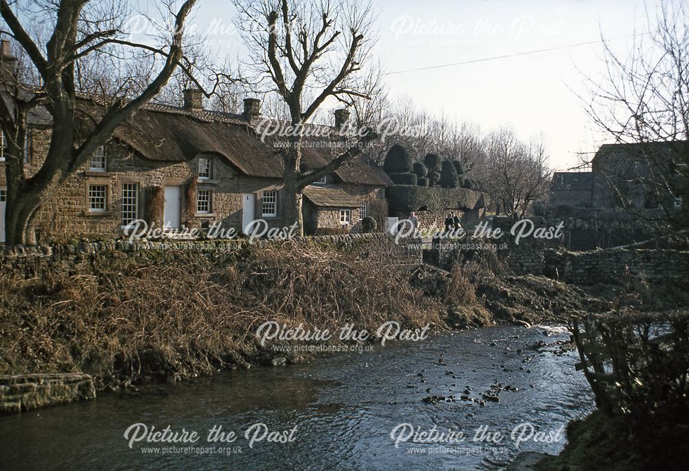 Thatched Cottages, Barbrook, Baslow, 1978