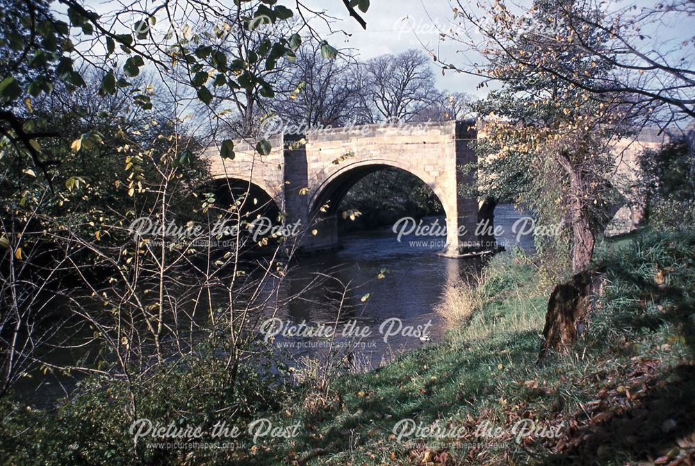 Old Toll Bridge, Church Street, Baslow, 1978