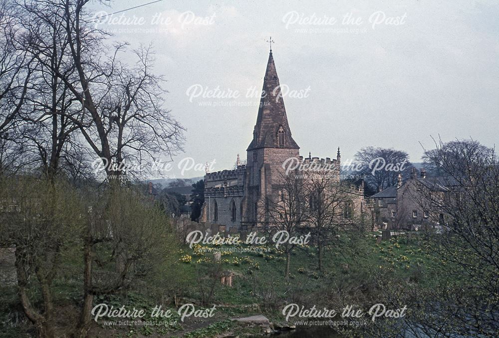 St. Anne's Church, Church Street, Baslow, c 1970s